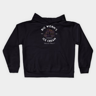 Big Worm's Ice Cream Kids Hoodie